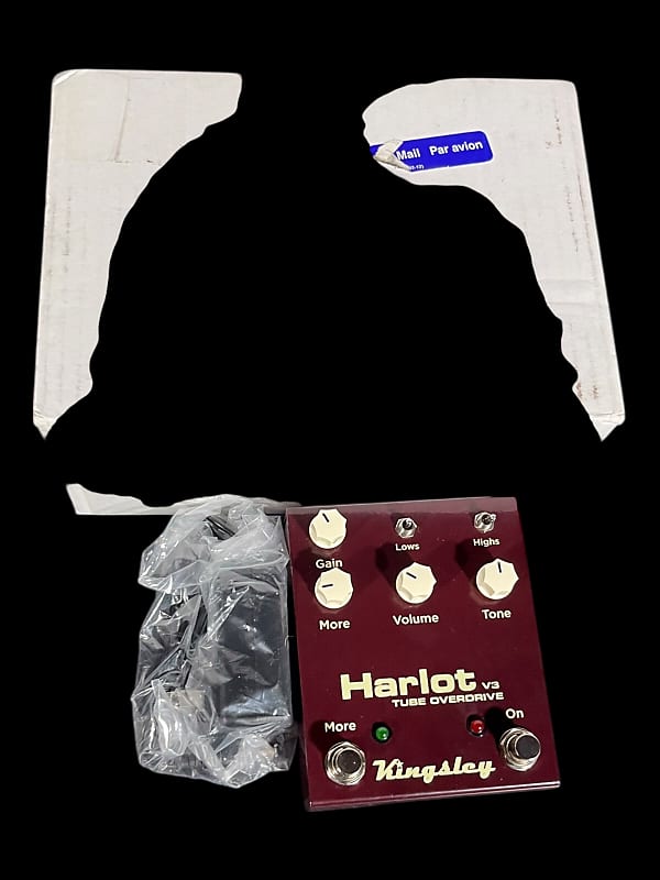 Kingsley Harlot v3 チューブオーバードライブ Kingsley Amplifiers