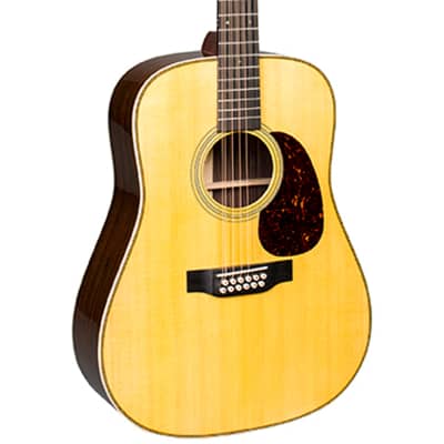 Martin HD12-28 12-String Acoustic Guitar - Natural image 1