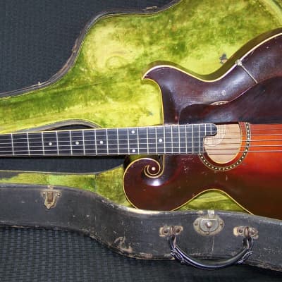 Gibson Style O Artist model archtop acoustic guitar w/ohsc 1923 - Burst image 1