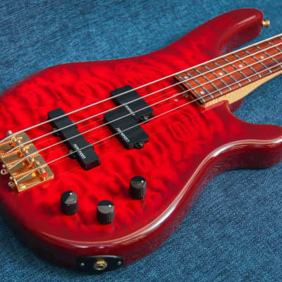 Fernandes FRB-42 Bass 1990-s Redburst | Reverb