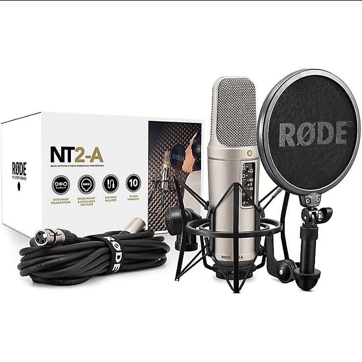 RODE NT2-A Multi-Pattern Large Diaphragm Condenser Microphone image 1