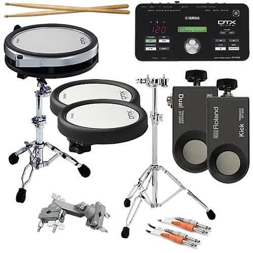 Yamaha DTX502 Electronic Drum Trigger Module COMPLETE DRUM BUNDLE