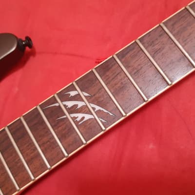 USED Ibanez Guitar S520EX 2008 Metallic Gray Flat Made In Korea image 15