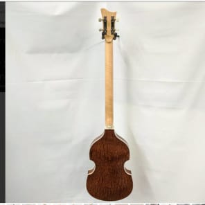 Hofner 500/1 Gold Label Violin Bass (Spruce Top with Madrone Burl sides & back) image 4