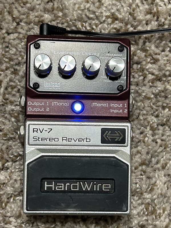 DigiTech Hardwire RV-7 Stereo Reverb