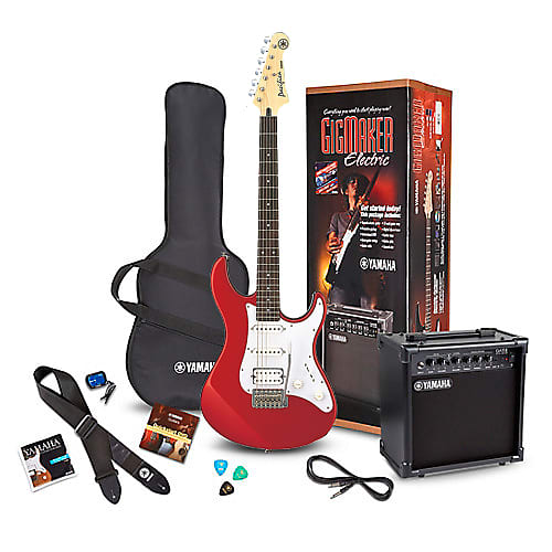 Yamaha GIGMAKER Electric Guitar Starter Package with Amp Red Reverb