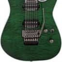 Jackson Pro Soloist SL2Q MAH Quilt Maple Top Guitar Transparent Green