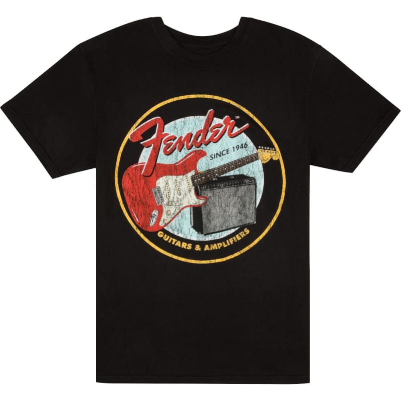 Fender P Bass T-Shirt Large Black