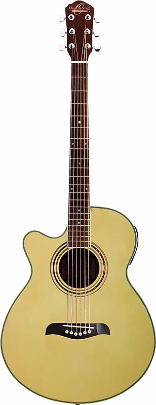 Oscar Schmidt 6 String Acoustic-Electric Guitar, LEFT HANDED image 1