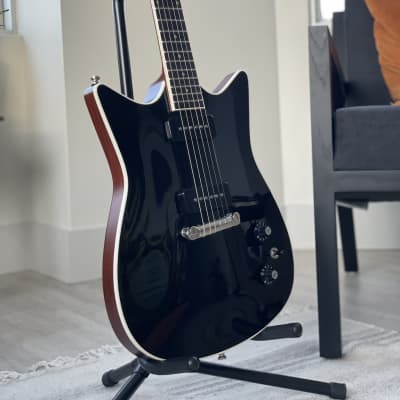 Frank Brothers Arcade 2018 Piano Black with Lollar P90s image 2