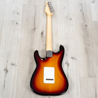 Suhr Classic S SSS Guitar, Rosewood Fingerboard, 3-Tone Sunburst image 17