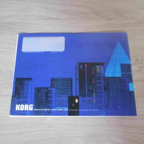 Korg Catalog Volume 10 - Original Vintage Synthesizer Brochure/Catalog-RARE image 6