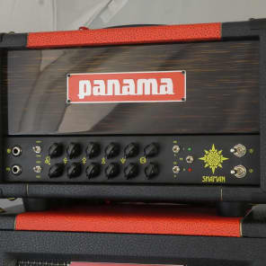 Panama Guitars Shaman 20 Black Palm Stack (2 Channel /4 Voicing) + Bloodwood AV3 1x12 Cabinet image 2