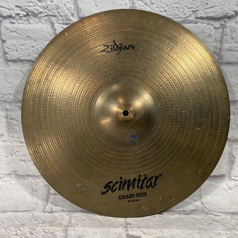 Zildjian scimitar deals 18 crash ride