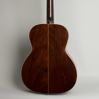 Washburn Model 5246 Solo Flat Top Acoustic Guitar, made by Gibson (1938), Period brown hard shell case. image 2