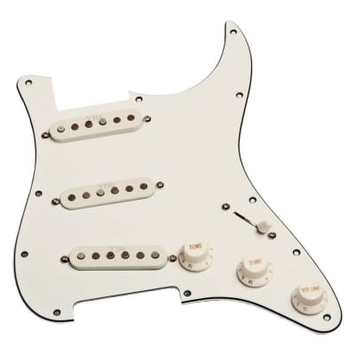 Seymour Duncan YJM Fury Ingwie Malmsteen Pre-Wired White Pickguard 11203-33-WH-PGD image 1
