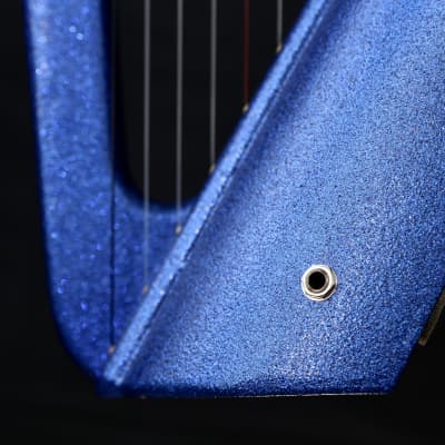 22 String Iris Harpy - Electric-Acoustic Harp - Blue image 9