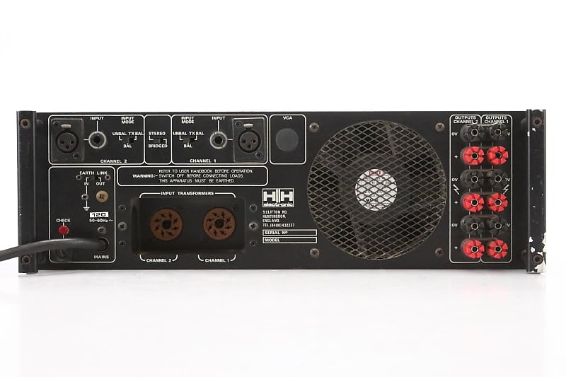 HH electronic パワーアンプ VX-200 MOS-FET HH Electronic VX-1200 Mos-Fet High Performance Professional