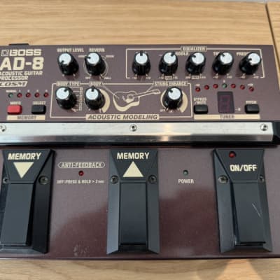 Reverb.com listing, price, conditions, and images for boss-ad-8-acoustic-guitar-processor