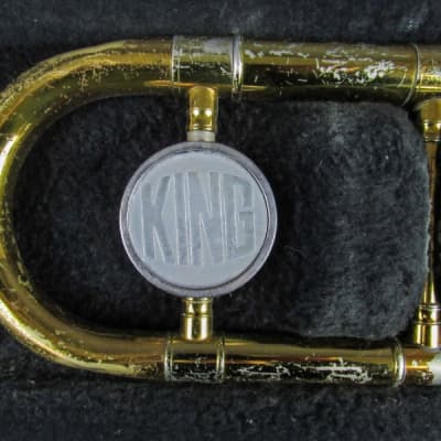 King 606 Tenor Trombone, USA, Brass, with case/mouthpiece image 8
