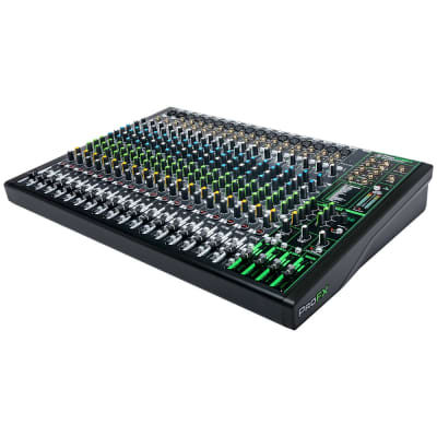 Mackie ProFX22V3 Mixer, 17 Onyx Mic Pres, 12 Compressors, GigFX Effects Engine image 2