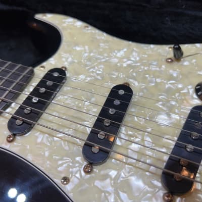1995 Fender Custom Shop Black Beauty Strat LE Stratocaster Limited Edition image 6
