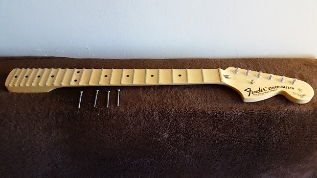 USA Fender YNGWIE MALMSTEEN Stratocaster NECK Strat Scalloped
