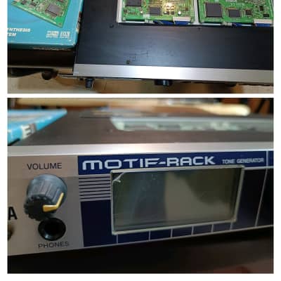 Yamaha Motif Rack + 2 plug-in boards PLG150-DX & PLG150-AN