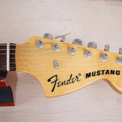 Fender MG-69 Mustang Reissue MIJ 2010 Sunburst Made in Japan w/ Bag, Paperwork image 8