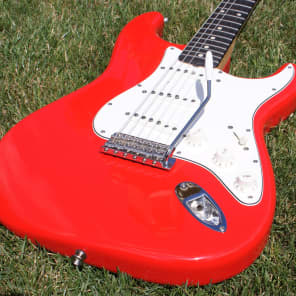 2008 Fender Custom Shop Todd Krause Masterbuilt Mark Knopfler Hot Rod Red 60’s Strat image 8