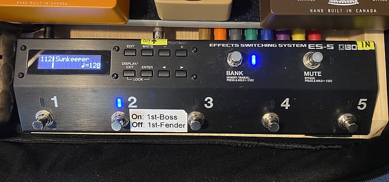 Boss ES-5 Effects Switching System