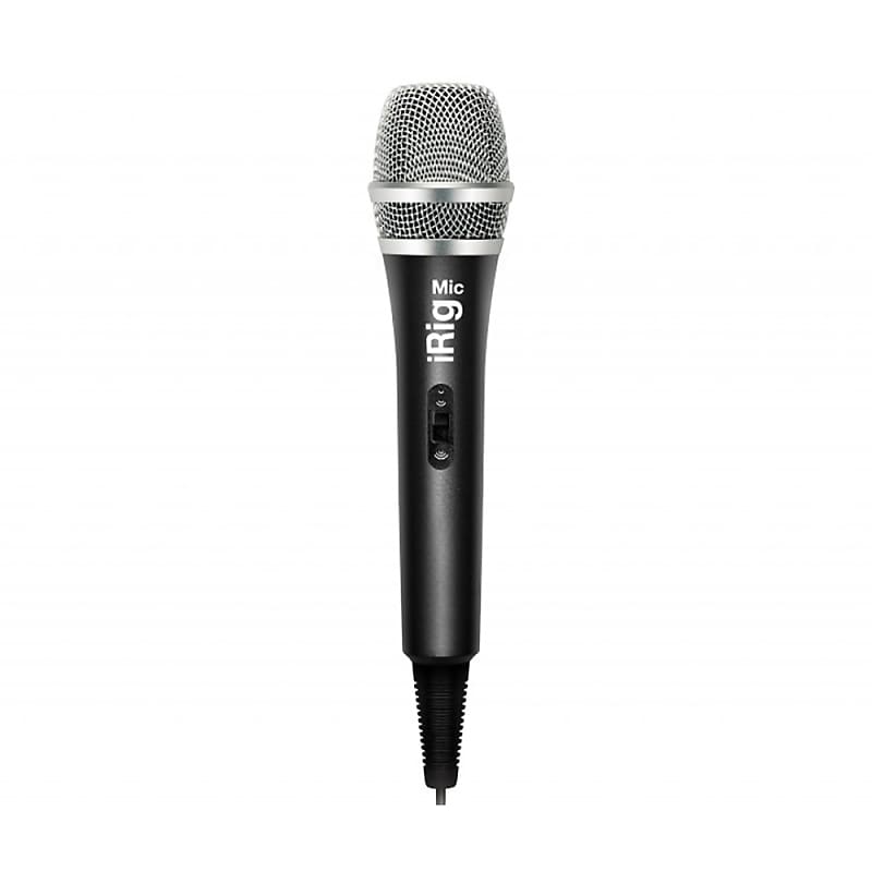 IK Multimedia iRig Mic Handheld Microphone for iPhone, iPad and Android image 1