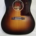 Gibson 50s J-45 Original Vintage Acoustic / Electric Guitar Sunburst, Hard Shell Case