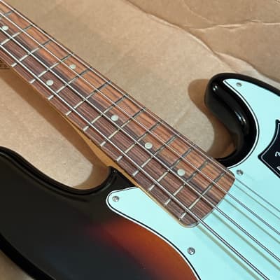 Fender Player Plus Active Jazz Bass 4 String Electric Bass Guitar - Sunburst image 8