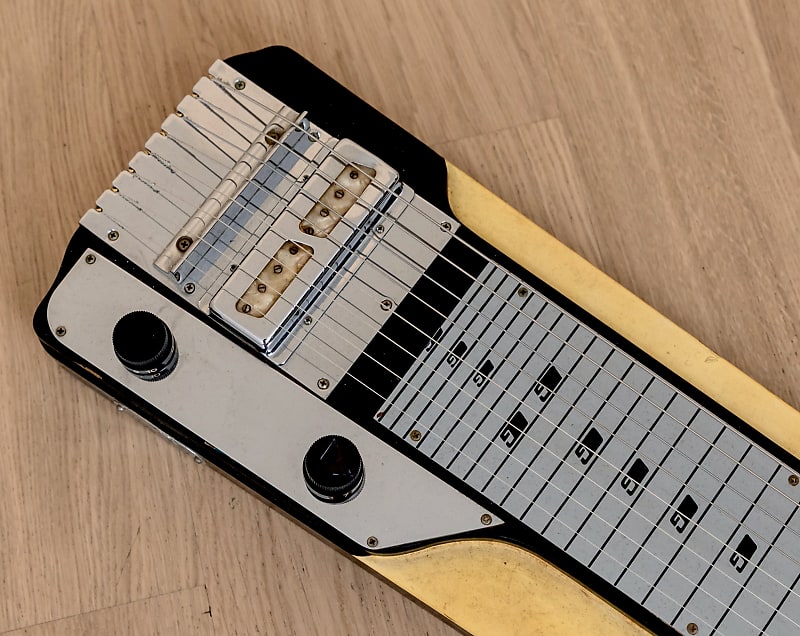 1960s Guyatone HG-108 Vintage 8 String Lap Steel Guitar