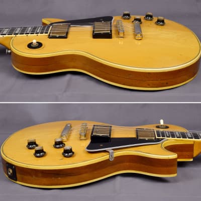 RARE Vintage 1976 Gibson Les Paul Custom Natural +OHSC LP 1970s image 22