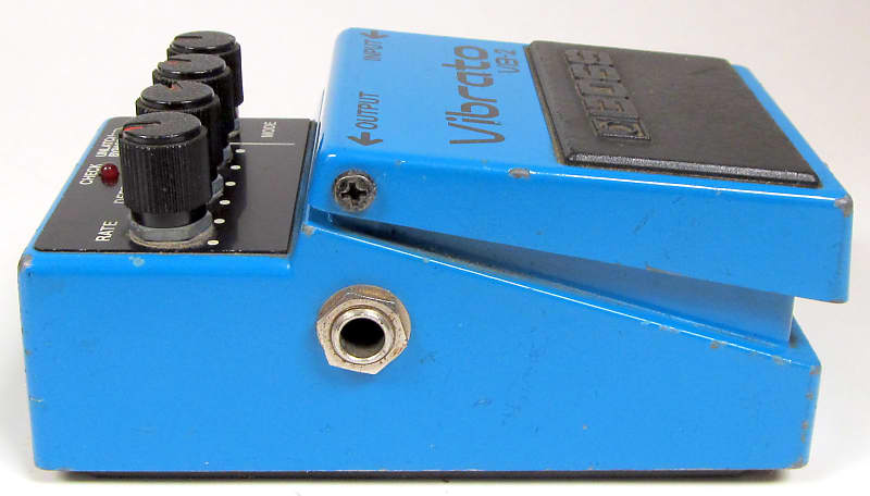 Used Boss VB-2 Vibrato (Black Label) 1982 - 1986 - Blue Made