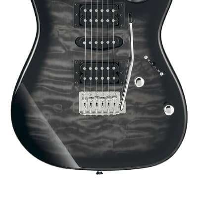 Ibanez GRX70QA-TKS GIO Electric Guitar  - Transparent Black Sunburst for sale