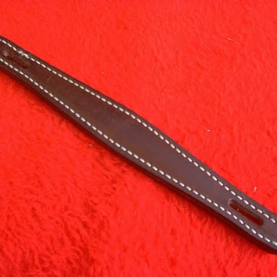 JayCo  Brown  Genuine  Flat Leather Handle For Fender Amps And Others image 1