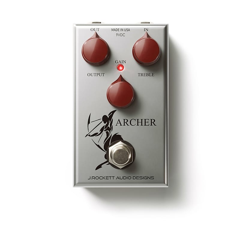 J.ROCKETT AUDIO Archer - Silver Boost/Overdrive