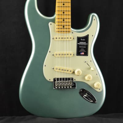 Fender American Professional II Stratocaster Mystic Surf Green Maple Fingerboard for sale