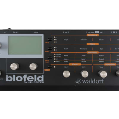 Waldorf Blofeld Desktop Virtual Analog Synthesizer (Black) [USED]