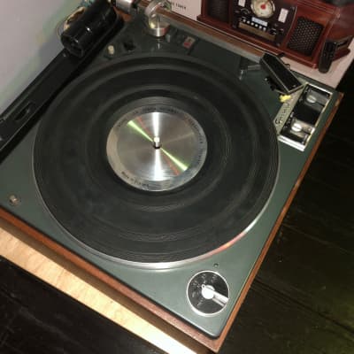 Garrard Lab Synchro Series 95 - Silver and Wood Turntable