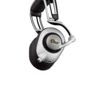 Blue Ella Over-Ear Closed-Back Headphones