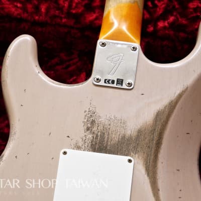 2020 Fender Custom Shop 1969 Stratocaster Heavy Relic-Dirty White Blonde. image 18
