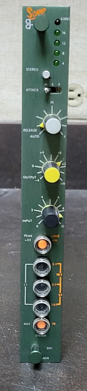 ADR Scamp S01 Compressor Module 1970's - Green | Reverb