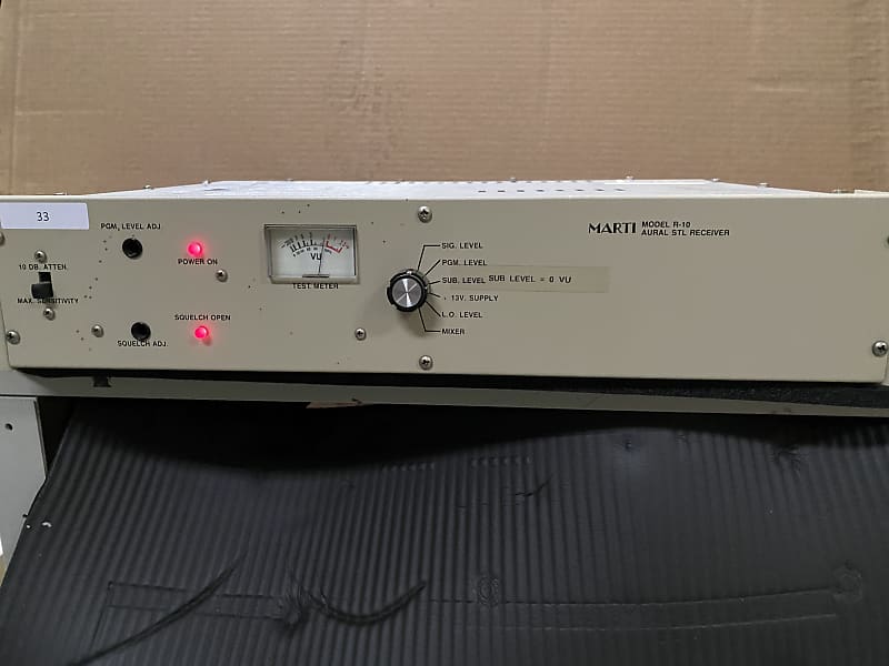 Marti R 10 Aural Stl Receiver 33 Reverb 2483