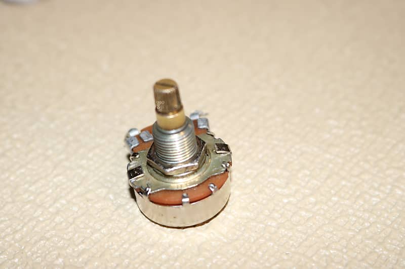 Vintage 1964 Fender 250k Stackpole Potentiometer - Split Shaft | Reverb