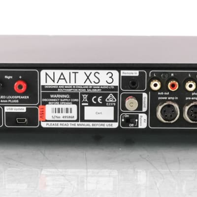 Naim Nait XS 3 Stereo Integrated Amplifier; XS3; Remote (SOLD) image 5