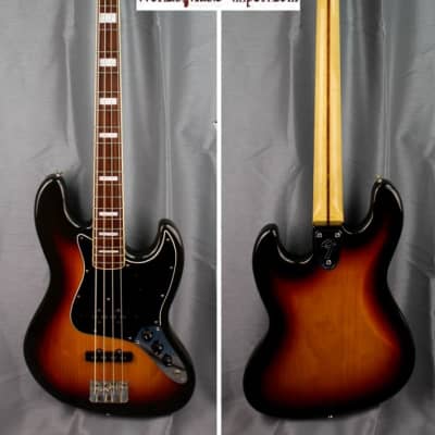 Fender Jazz Bass JB-75' US 2001 - 3TS Sunburst - japan import for sale